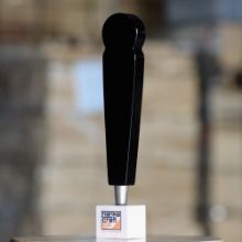 Picture of Tap Handle, QRK, Wood Black / Silver