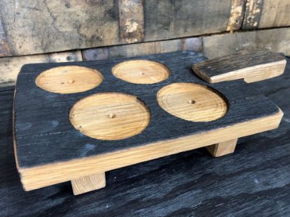 Picture of Stave Stilt Flight Tray, Wood