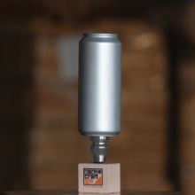 Picture of Tap Handle, Wood, Cans (12oz, 16oz, Slim) 16oz Tallboy / Silver / Silver