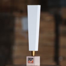 Picture of Tap Handle, Plastic, STS White / Gold