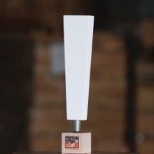 Picture of Tap Handle, Wood, STS White / Silver