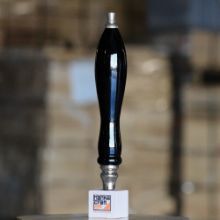 Picture of Tap Handle, Wood, Pub-Style, No Shield Black / Silver