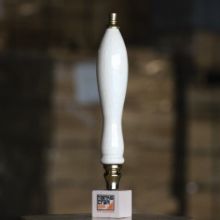 Picture of Tap Handle, Wood, Pub-Style, No Shield Natural / Gold